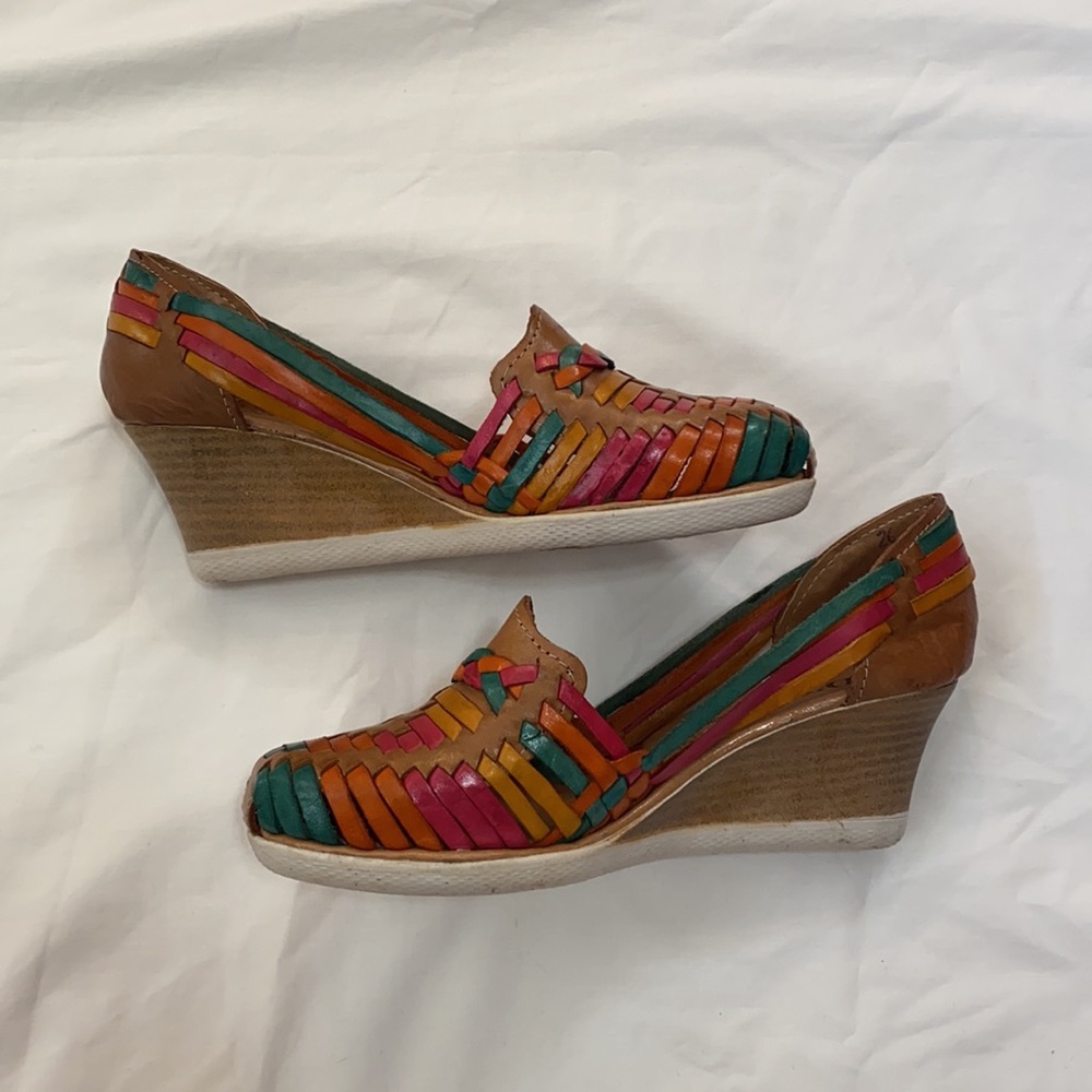 Never worn authentic leather huaraches from GTO MX - Picture 2 of 8